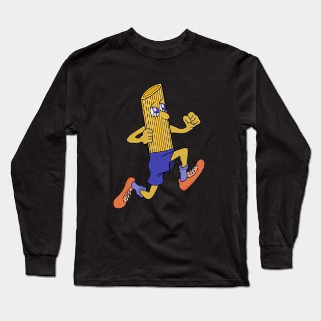 Running Pasta Long Sleeve T-Shirt by DiegoCarvalho